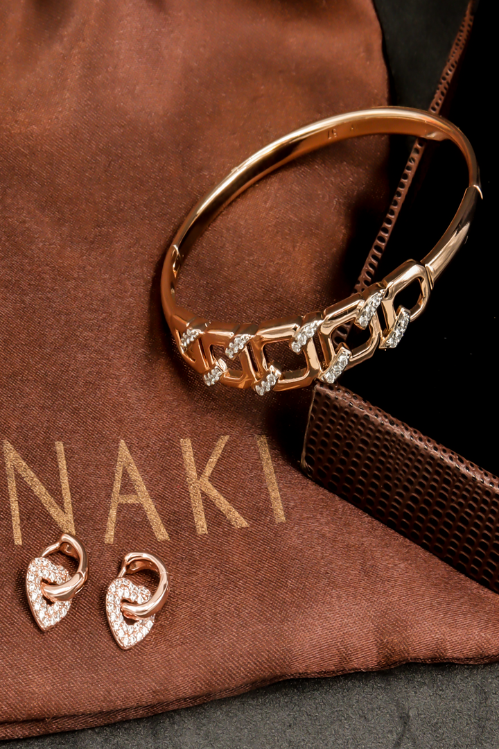 Minaki Linking Love Combo Jewelry Set