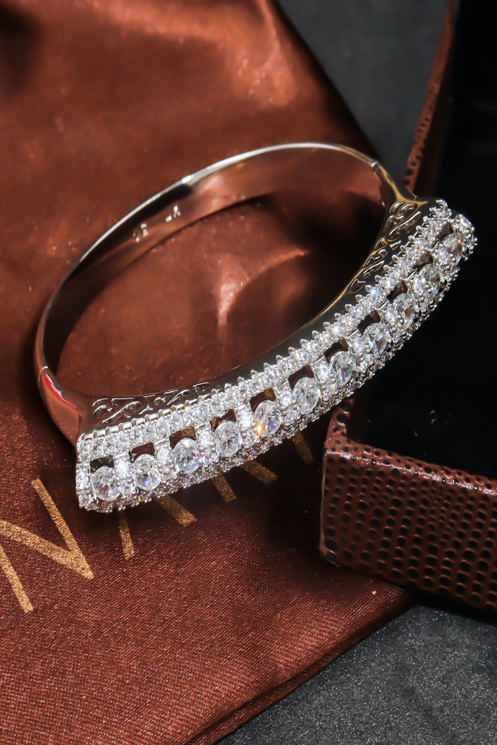 Minaki Blushing Gems Combo Jewelry Set