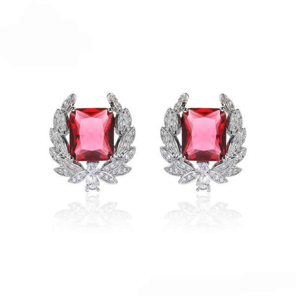 Ruby Rose Trellis Earrings