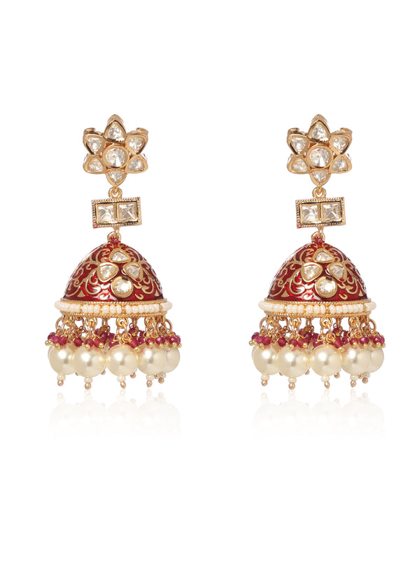 Roopvati Jhumka Earrings