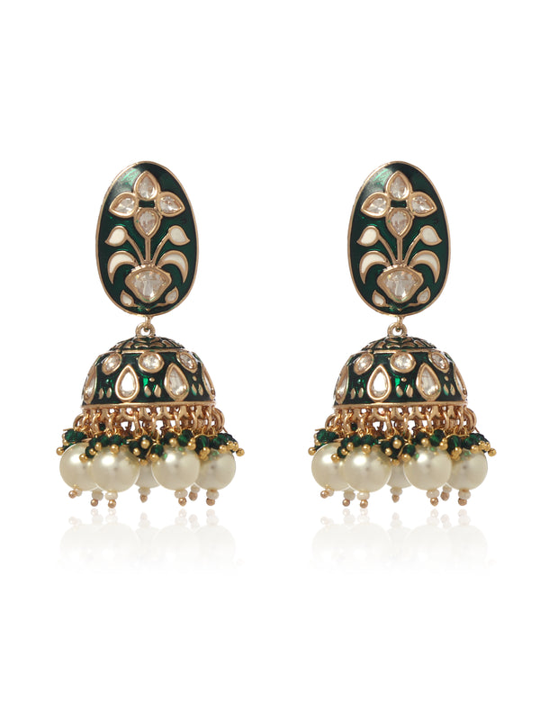 Shahi Meenakari Earrings