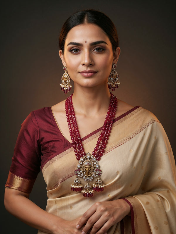 Divya Ganesha Necklace Set