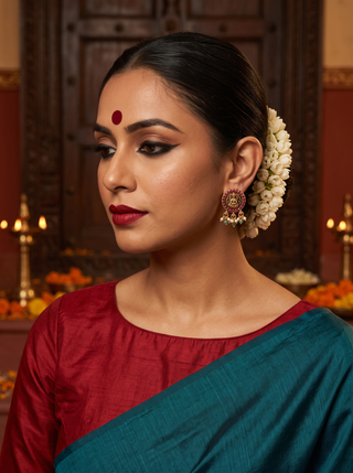 Lakshmi Temple Studs