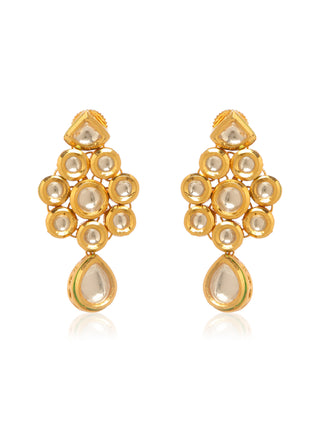 Kundan Dangler Earrings
