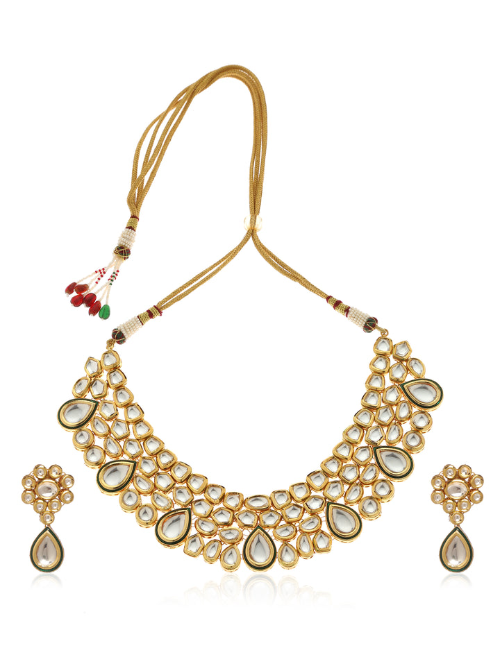 Minaki Kundan Necklace Set