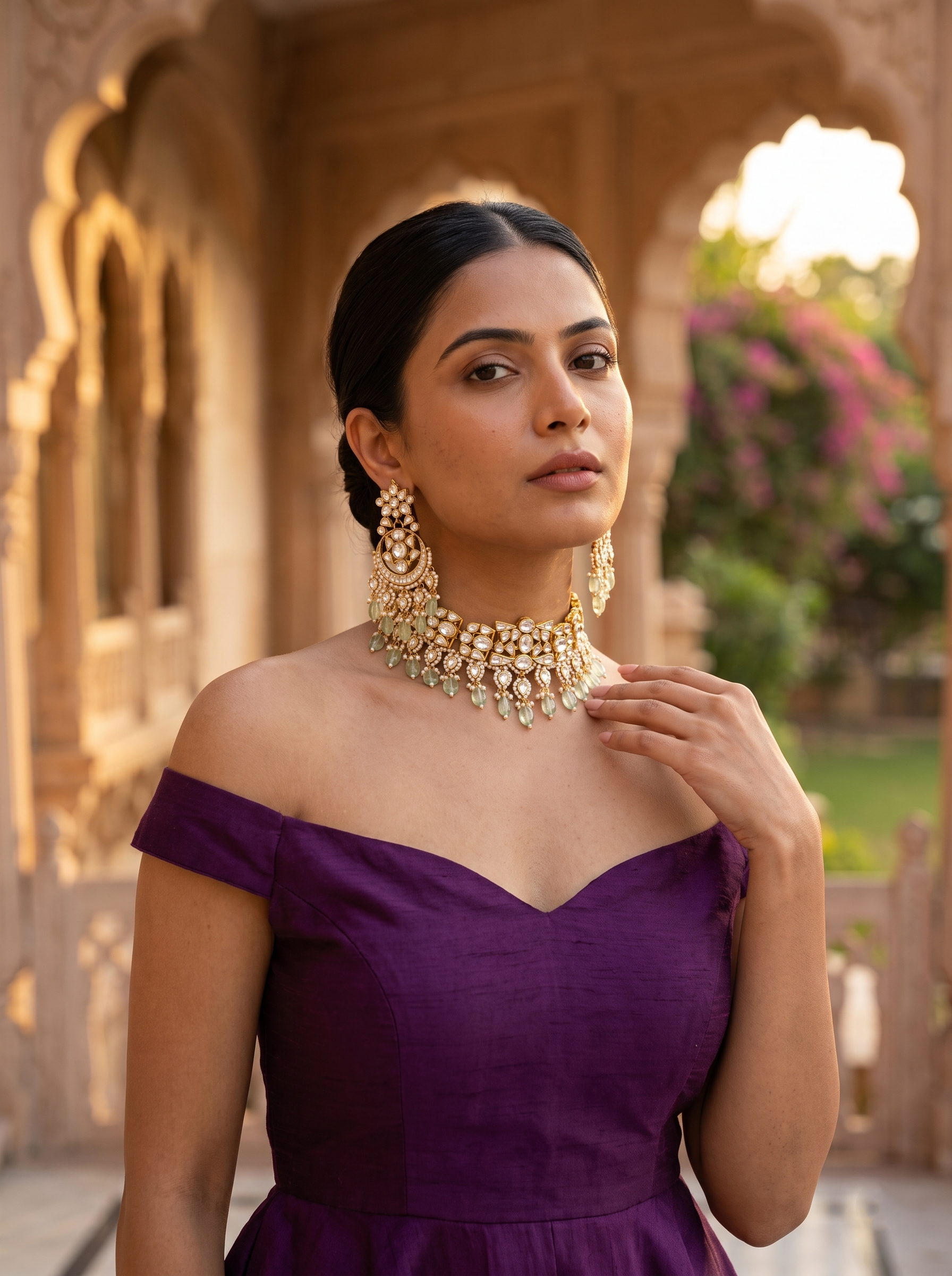 Aaradhya Kundan Set