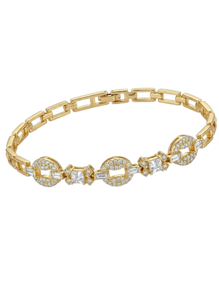 Chrysantha Tennis Bracelet