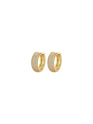 Fleurine Huggie Hoops
