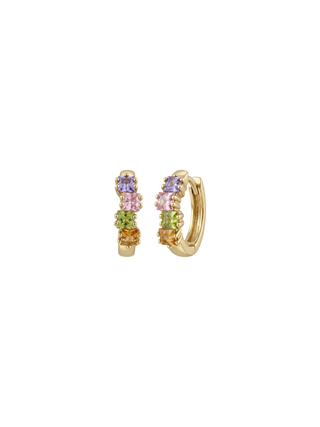 Rosetta Huggie Hoops