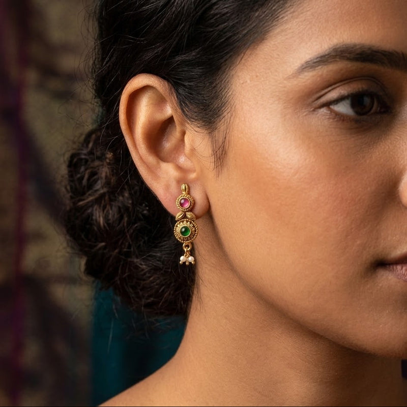 Aalaya Temple Earring - Minaki