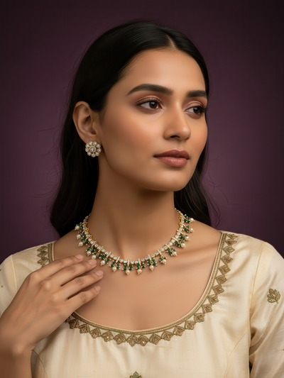 Aaranya jewellery set - Minaki