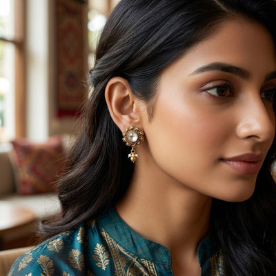 Aarini Heritage Earrings - Minaki