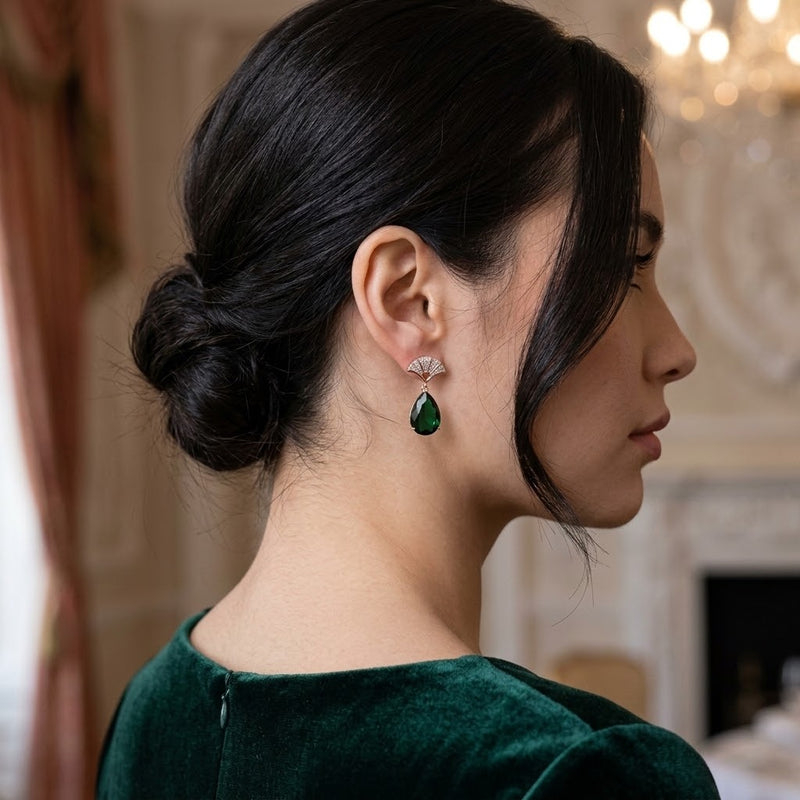 Aas Drop Earrings - Minaki
