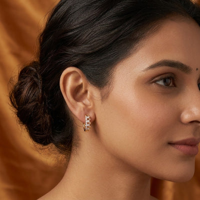 Alberteena Hoop Earrings - Minaki