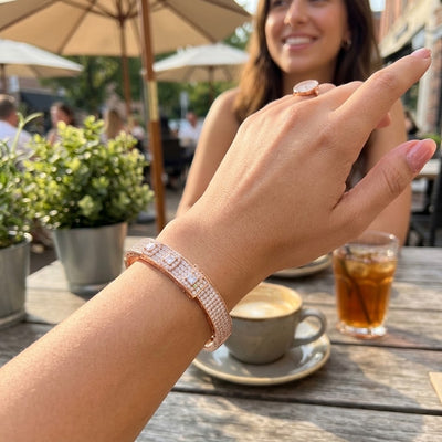 Amethysta Bangle Bracelet - Minaki