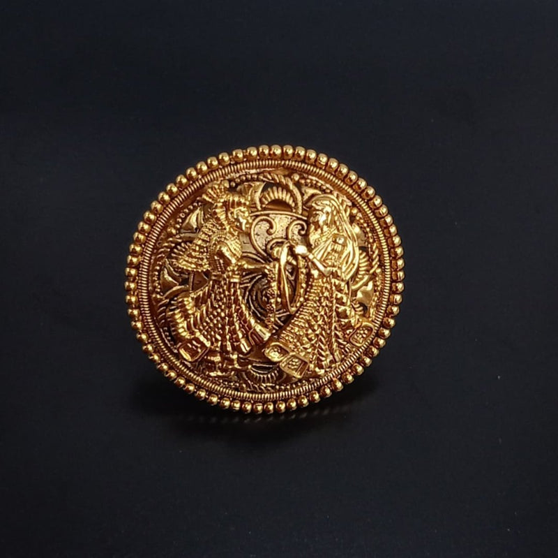 Anvika Temple Ring - Minaki