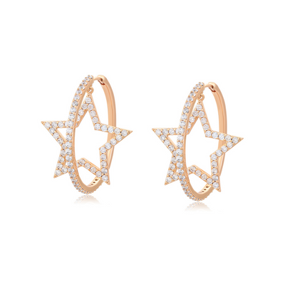 Minaki Aster Hoop Earrings - Minaki