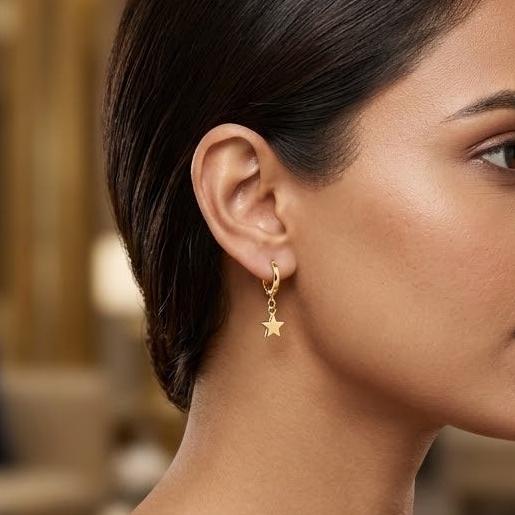 Aurelle Hoop Earrings - Minaki