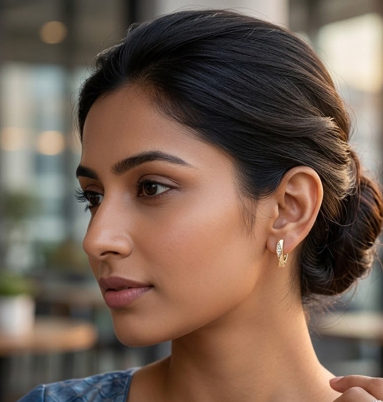 Aurore Hoops Earrings - Minaki