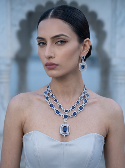 Azure Royale Layered Set - Minaki