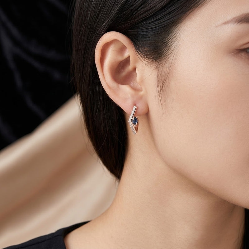 Azuriel Hoop Earrings - Minaki