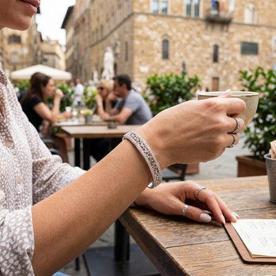 Blanche Bangle Bracelet - Minaki