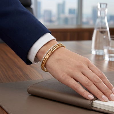 Carnara Bangle Bracelet - Minaki