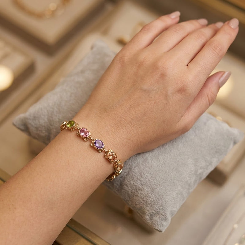 Carnival Tennis Bracelet - Minaki