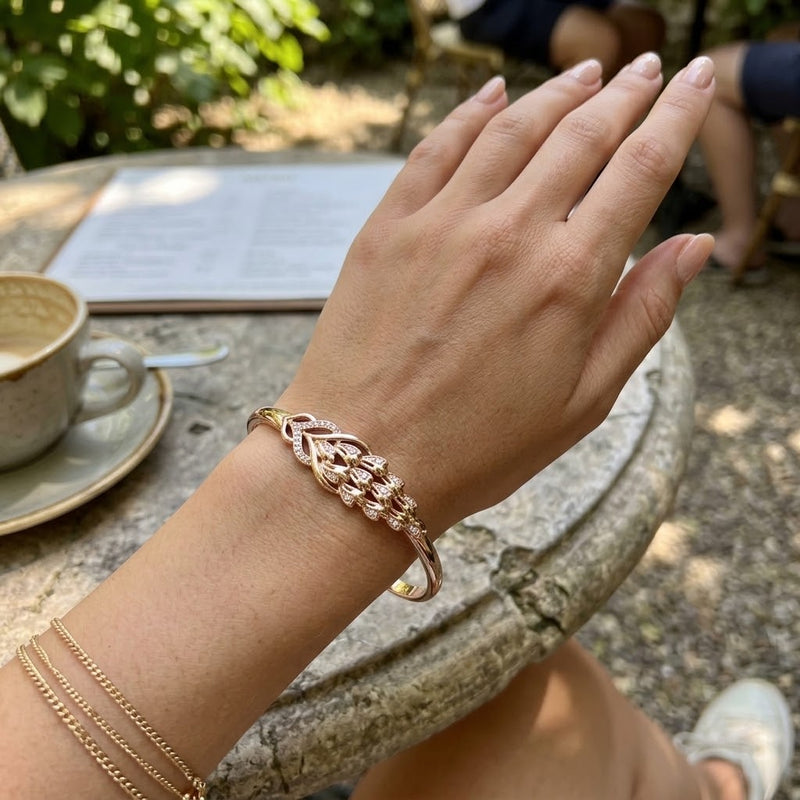 Chrysel Bangle Bracelet - Minaki