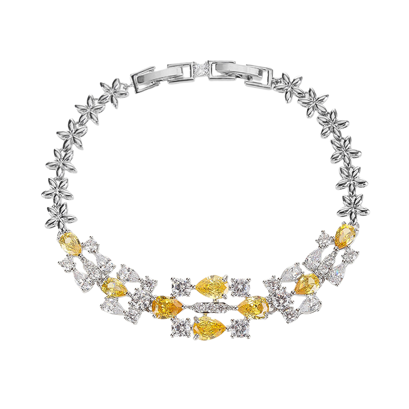 Citrine Blossom Bracelet - Minaki