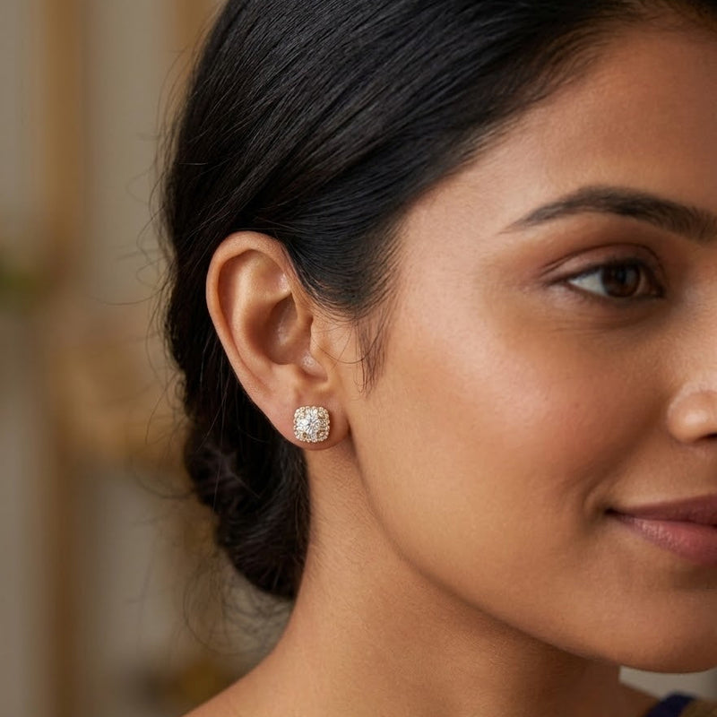 Clarisse Stud Earrings - Minaki