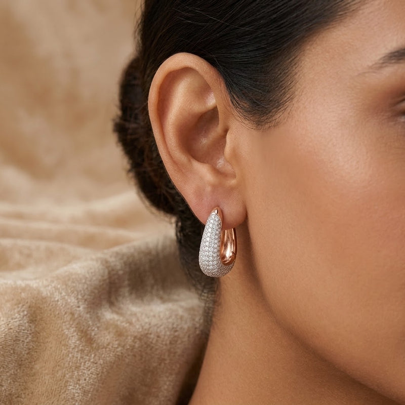 Coralina Hoop Earrings - Minaki