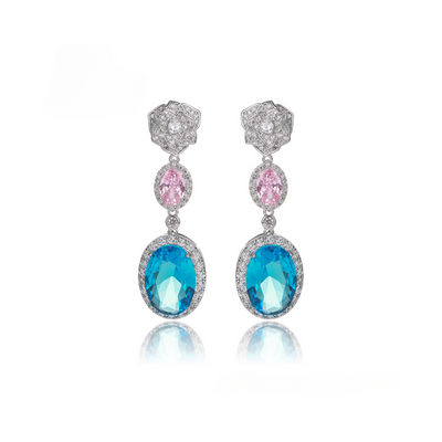 Cotton Candy Sky Earrings - Minaki