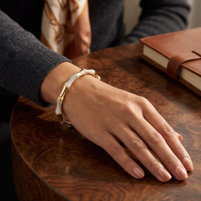 Dionysia Bangle Bracelet - Minaki