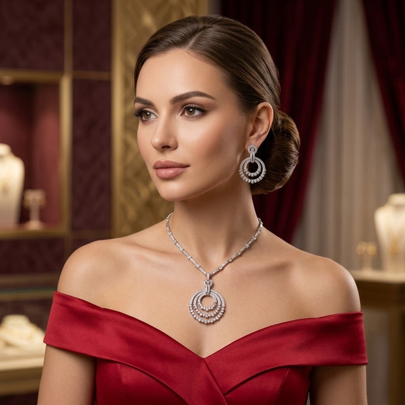 Eleganza Necklace Set - Minaki