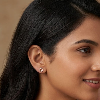Elysian Drop Studs - Minaki