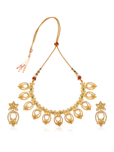 Farasha Kundan Choker Set - Minaki