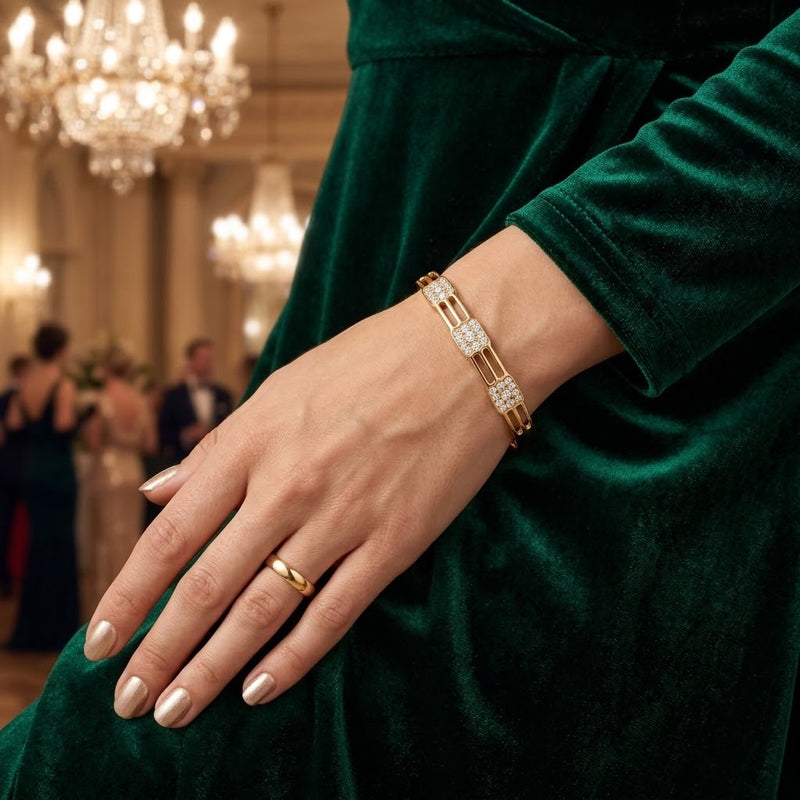 Fiora Bangle Bracelet - Minaki