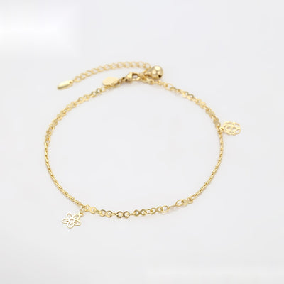 Floral Spark Anklet - Minaki