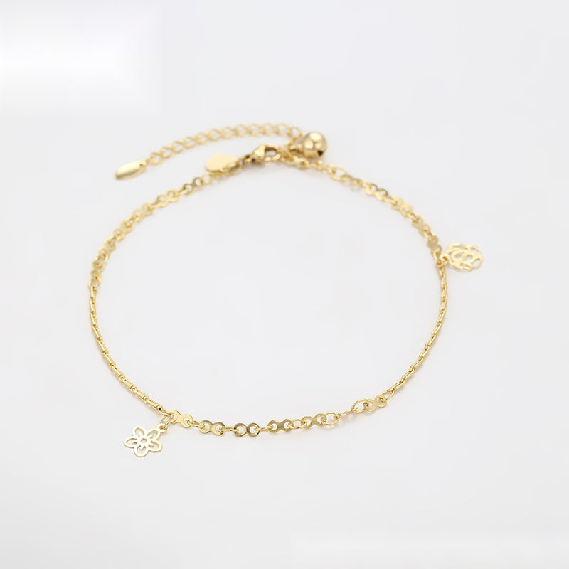 Floral Spark Anklet - Minaki