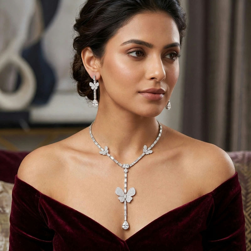 Flutter Necklace Set - Minaki