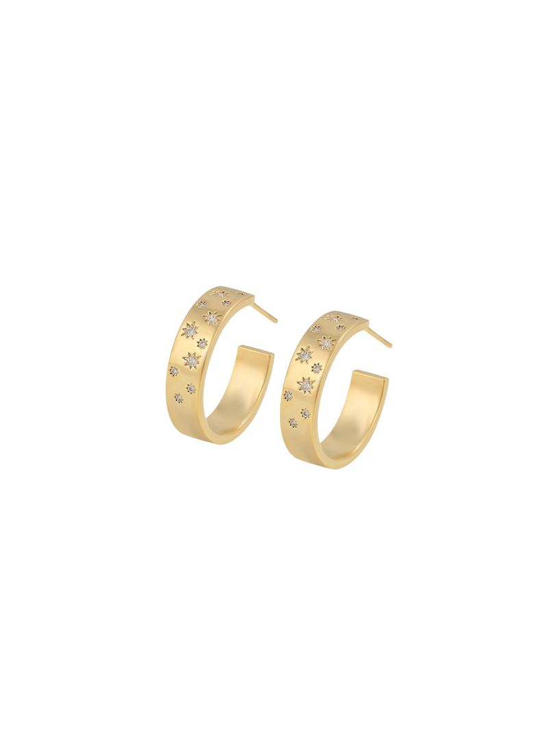 Galaxy Ear-Hoops - Minaki