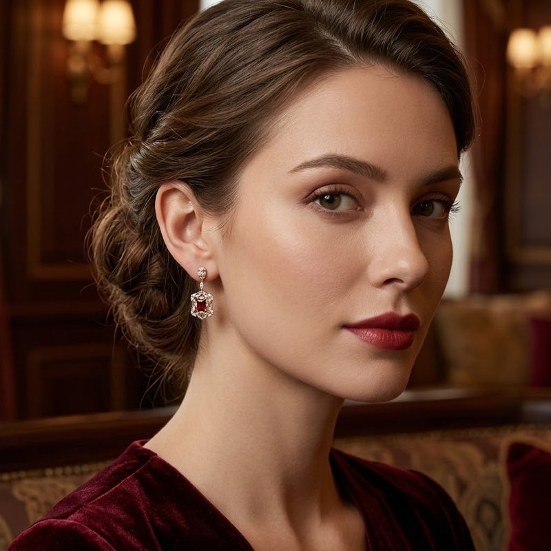 Gemmon Drop Earrings - Minaki