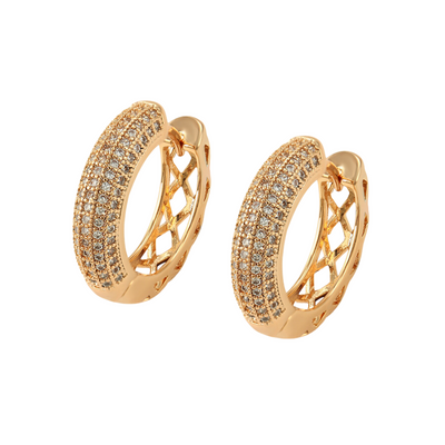 Gilded Serenity Earrings - Minaki