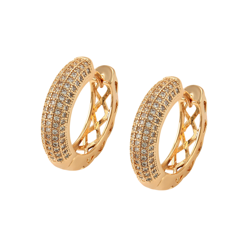 Gilded Serenity Earrings - Minaki