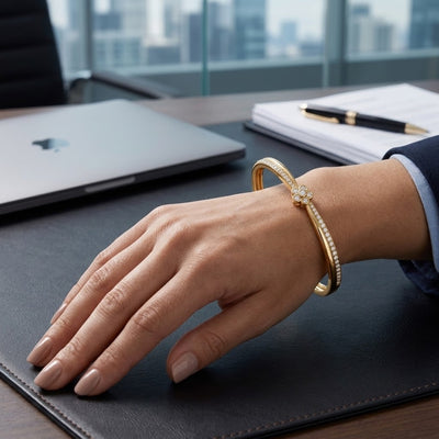 Hortina Bangle Bracelet - Minaki