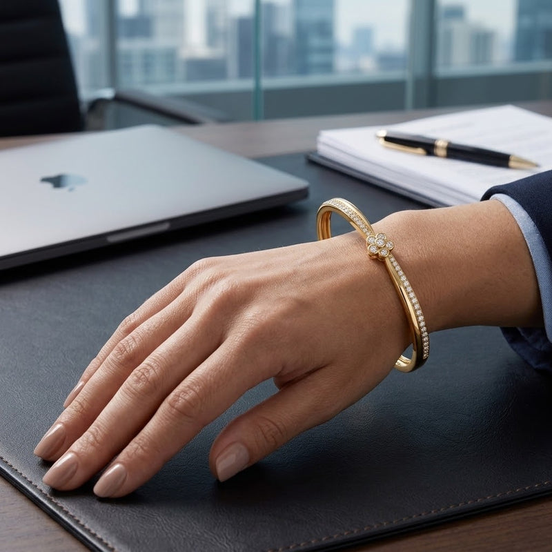 Hortina Bangle Bracelet - Minaki