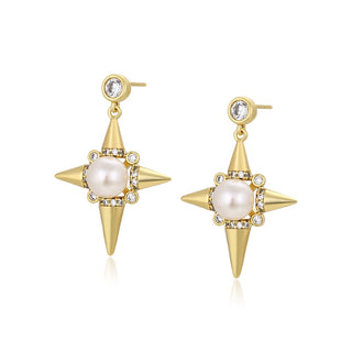 Stary Pearl Earrings