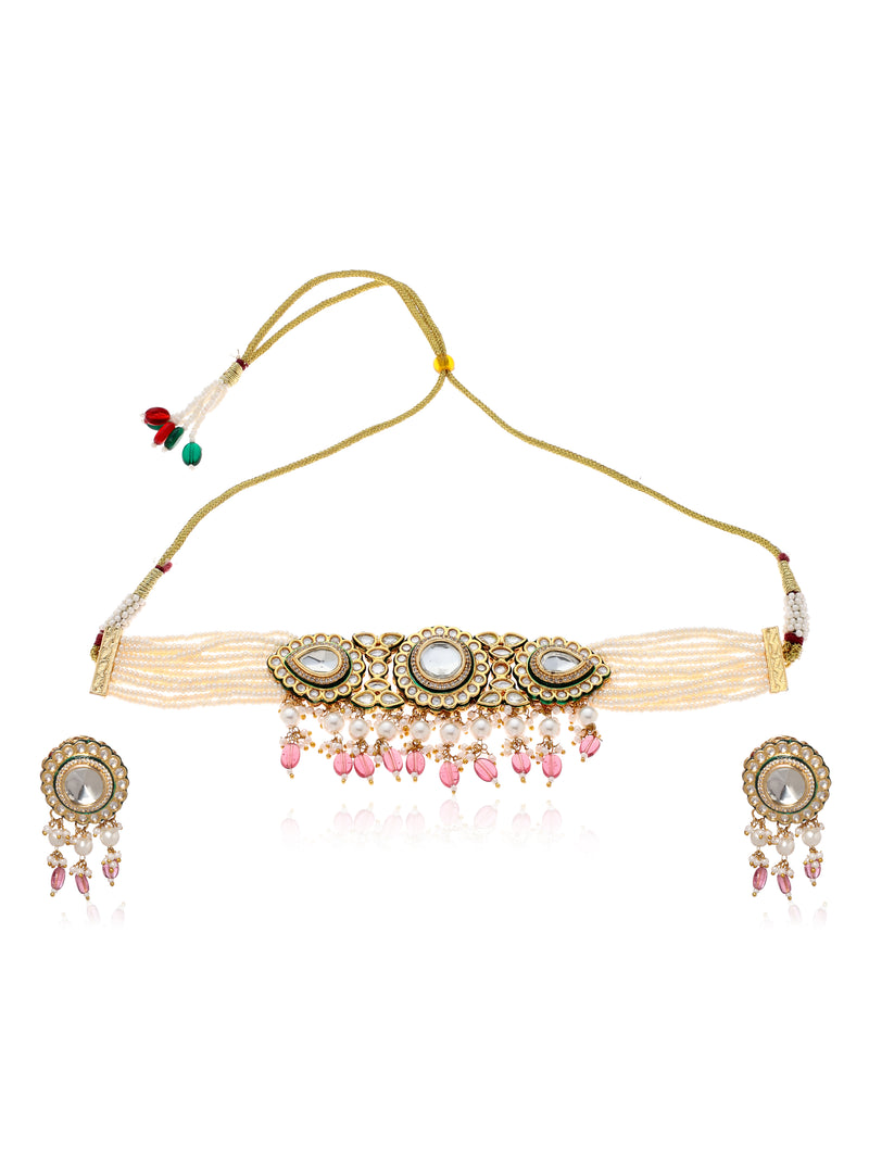 Inayat Kundan set - Minaki