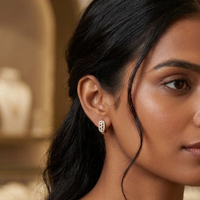 Ivorelle Hoop Earrings - Minaki